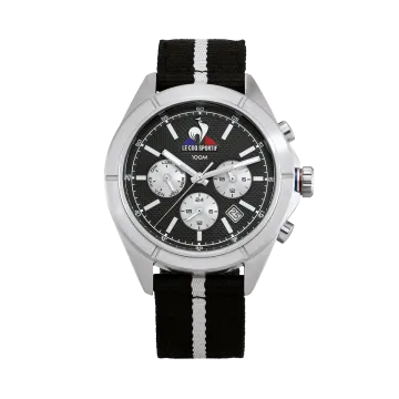 Montre Le Coq Sportif Essentiel Miyota Quartz Movement 42 Mm Noir 