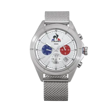 Montre Le Coq Sportif Essentiel Miyota Quartz Movement 42 Mm Acier
