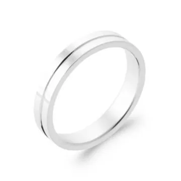 Bague Oxyde De Zirconium  Rhodie