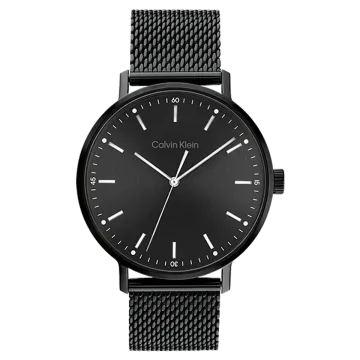 Montre Homme Calvin Klein Timeless Modern Acier Maille Milanaise