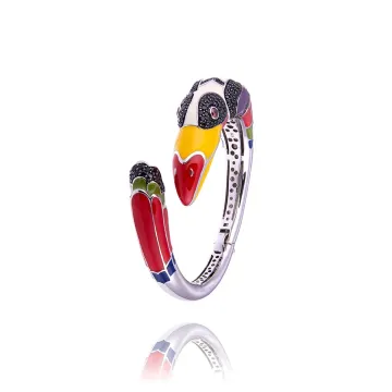 Bracelet Argent Laque 925 Oxydes Zirconium