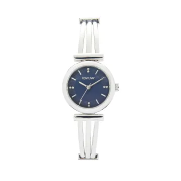 Montre Fontenay Alba Acier Cadran Bleu