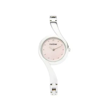 Montre Fontenay Elena Acier Cadran Rose
