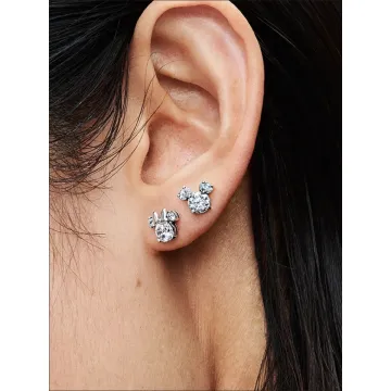 Clous d'Oreilles Scintillants Disney Mickey & Minnie