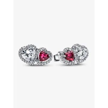 Clous d'Oreilles Cœurs Halo