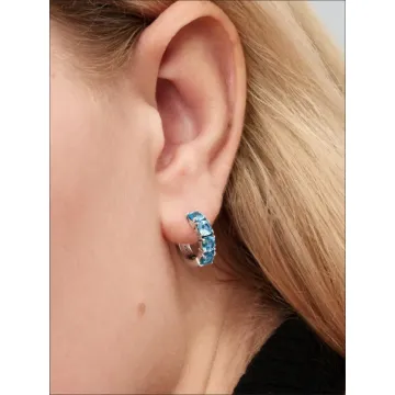 Créoles Bleu Clair