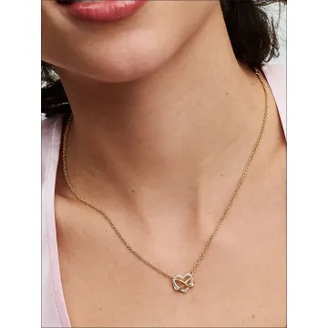 Collier Cœur Infini Scintillant