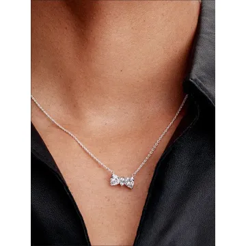 Collier Nœud Scintillant
