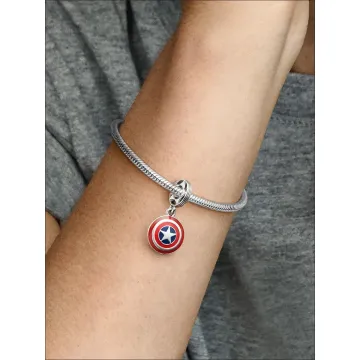 Charm Pendant Marvel The Avengers Bouclier de Captain America
