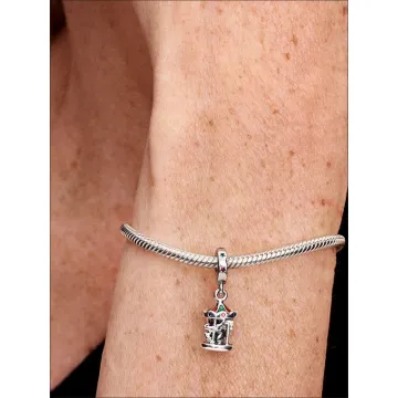 Charm Pendant Carrousel Tournoyant