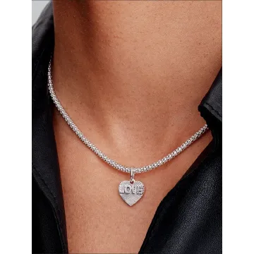 Charm Pendant Cœur d'Amour Gravable