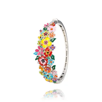 Bracelet Jonc Argent 925 + Oxydes