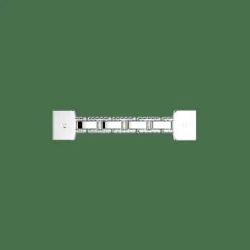 Les Georgettes Fermoir De Bracelet Acier Inoxydable Traité Par Pvd, Finition Argentée Argentée Argentée 14 Mm