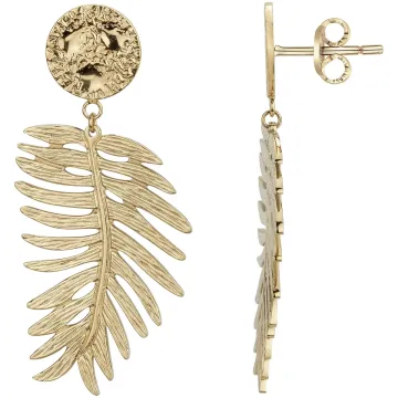 Phebus Femme - Boucles D'Oreilles Acier Ipg