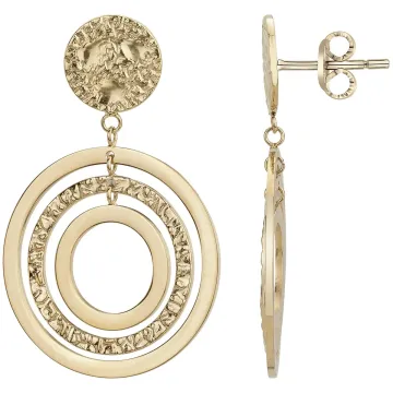 Phebus Femme - Boucles D'Oreilles Acier Ipg