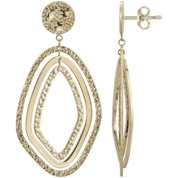Phebus Femme - Boucles D'Oreilles Acier Ipg