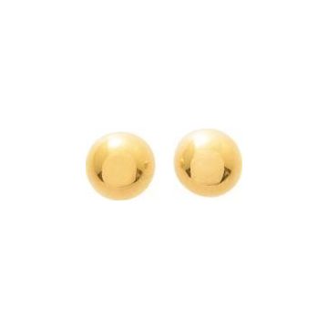 Boucles D'oreilles Or 375 millièmes Jaune 7 Mm
