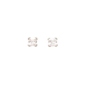 Boucles D'oreilles Or 375 millièmes Blanc Zirconium