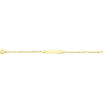 Gourmette Bébé Or 375 millièmes Jaune
