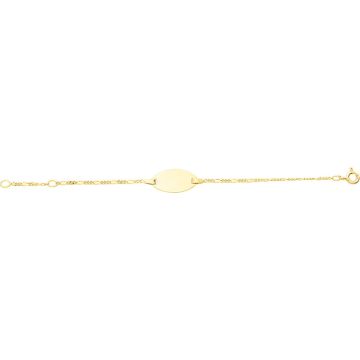 Gourmette Bébé Or 375 millièmes Jaune