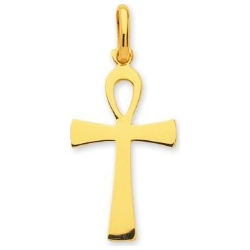 Pendentif Croix Or 375 millièmes Jaune