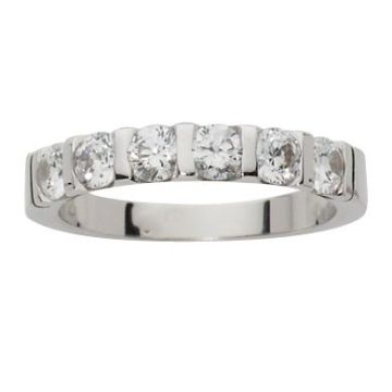 1/2 Tour Diamants Serti Barettes