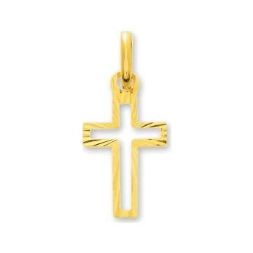 Croix or375 jaune