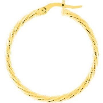 Créoles or375 jaune