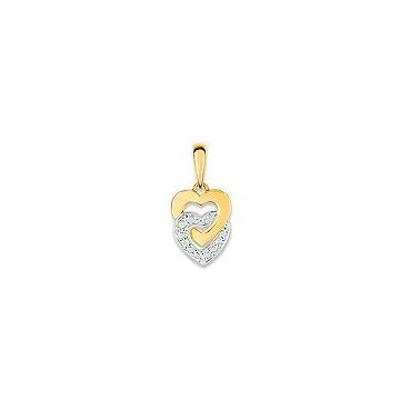 Pendentif Or 750 Millièmes Diamant