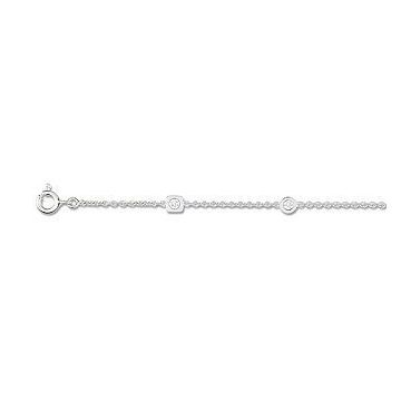 Bracelet Diamant 0,042 Gris Or750