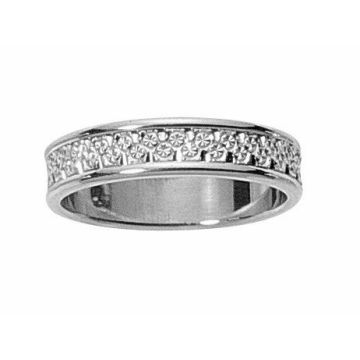 Alliance Fantaisie Or Blanc