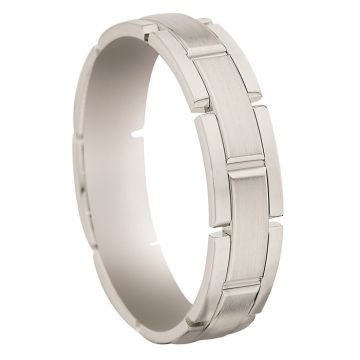 Alliance Fantaisie Or Blanc