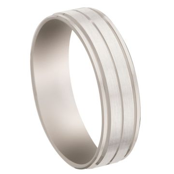 Alliance Fantaisie Or Blanc