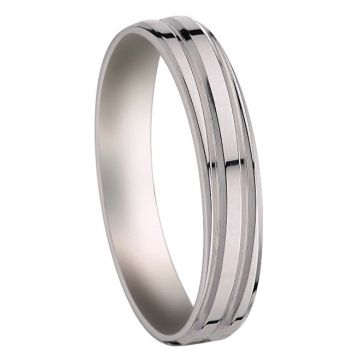 Alliance Fantaisie Or Blanc