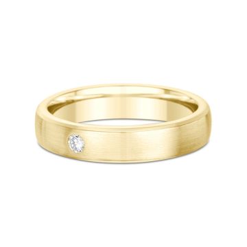 Alliance Or Jaune Diamant 0.06 Ct