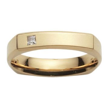Alliance Or Jaune Diamant 0.05 Ct