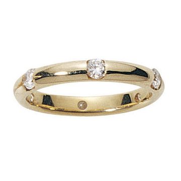 Alliance Or Jaune Diamant 0.89 Ct