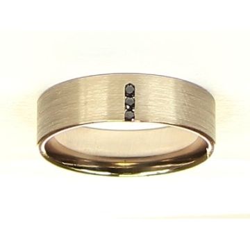 Alliance Or Blanc Diamant 0.04 Ct