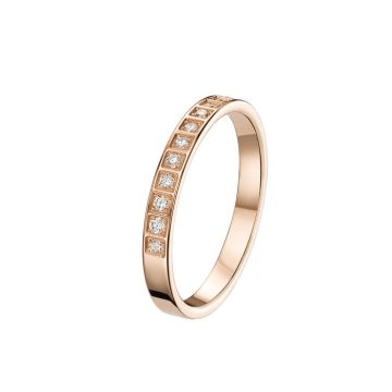 Alliance Or Rose Diamant 0.09 Ct