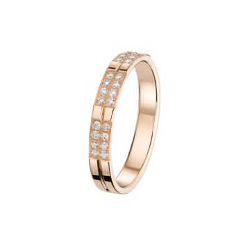 Alliance Or Rose Diamant 0.25 Ct