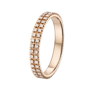 Alliance Or Rose Diamant 0.4 Ct