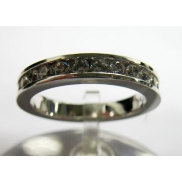 Alliance Or Blanc Diamant 1.15 Ct