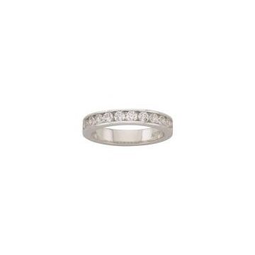 Alliance Or Blanc Diamant 1.56 Ct