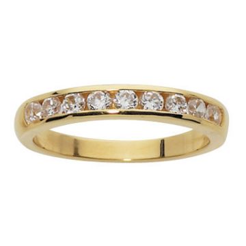 Alliance Demi Tour Diamant Or Jaune