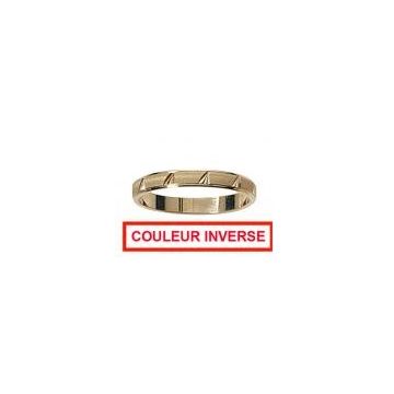 Alliance Fantaisie Or Blanc
