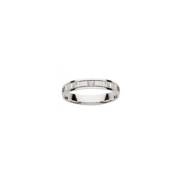Alliance Fantaisie Or Blanc