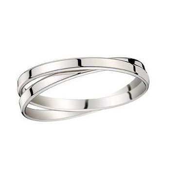 Alliance Fantaisie Or Blanc