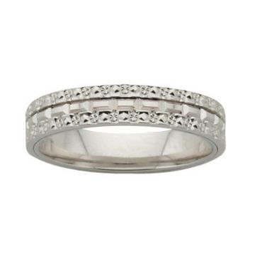 Alliance Fantaisie Or Blanc