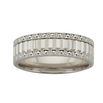 Alliance Fantaisie Or Blanc