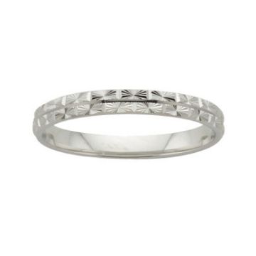 Alliance Fantaisie Or Blanc
